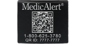 QR Code Medical ID for Apple and Garmin Watch 42MM, 44MM Black, Black, pemblem image number 0